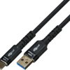 USB 3.2 USB cable, USB plug type A to USB plug type C, 3 m, black, 4310-3,0M-GRS