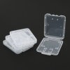 Jewel Cases for MicroSD Cards/SD Adapters (4-pack)