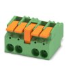 Blok zacisków do płytki drukowanej, seria: LPC 16 HC/.-STL 4 -pinowe raster 10.16 mm 1-rzędowe Wciskane Phoenix Contact