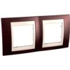 UNICA PLUS Ramka 2 podwójna pozioma lazur karminowy MGU6.004.551 SCHNEIDER ELECTRIC