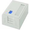 Module mounting, white, surface mounting, for AMJ, UMJ, 100021371