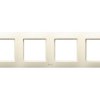 ARIA Ramka 4 poczwórna do wyłączników IP-44 ecru RH-4U/27 OSPEL