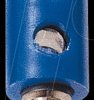Miniature plug, 2.6 mm, blue