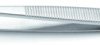 General purpose tweezers, uninsulated, antimagnetic, stainless steel, 105 mm, 127.SA.1