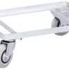 Wózek do skrzynek, Aluminium, obc.: 150kg, szer.: 600mm, dł.: 800mm