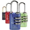 Burg Wächter 88 20 F SB Duo Padlock Set Colourful Combination Lock