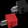CP-20 MONACOR pair of DIN loudspeaker plugs