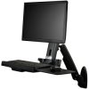 StarTech.com WALLSTS1 Wall Mount Workstation - Articulating Full Motion Standin