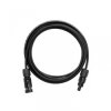 Przedłużka z złączami mc4- kabel solarny Keno 4mm2/czarny/1m (PRZ-4MM-BLACK-1M)