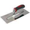 Faithfull FAISGTP11SS Plasterer's Finishing Trowel S/Steel Soft Grip Handle