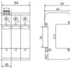 Ogranicznik przepięć PV T1+T2 2P 1000DC 20kA APV-OPS-3P-T1+T2-PIL