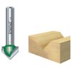 Trend C044 x 1/4 TCT Chamfer V-Groove 45° 6.0 x 12.7mm