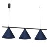 Lampa wisząca CAPITAL BLACK/NAVY BLUE 3XGX53 MLP1532 Milagro