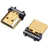Lyndahl LKHDMICON19 HDMI connector 19 pins gold 1 pc