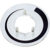 OKW A 44 23 020 Dial For Round Knob Ø23mm - Transparent W BK Graduation