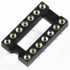 DIL14P DIP-14 Chip Base - Round Pin Holders