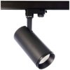 Lampa do systemu szynowego, wysokonapięciowego Deko Light Lucea 15 LED wbudowany na stałe 15 W LED czarny głęboki (ral 9