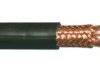 Coax RF cable, 50 Ω (50R), black, Bright copper wire, 11010941