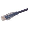 Kabel Ethernet długość 2 ft Niebieski L-Com Prosty Męski Polichlorek winylu RJ45 Męski Ekranowane