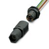 Złącze okrągłe 3-pinowe M25 Montaż przedni Phoenix Contact IP66, IP68, IP69K IPD