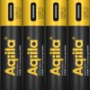 AQ60AAA374C4 Li-Ion-Akku, AAA (Micro), 600 mAh, 1,5 V, USB-C, 4er-Pack