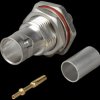 R142 334 700 BNC socket, RG59 HDTV, straight, crimp