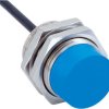 Czujnik zbliżeniowy M30 Indukcyjny 20 mm SICK Montaż na płytce drukowanej 10 → 30 V DC długość 41mm cylindryczny