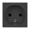 Orno Gniazdo Modułowe Zu Czarne 45X45mm 16A 230V Or-Gm-9010/B/Fr