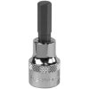 Sealey SBH010 Hex Socket Bit 7mm 3/8"Sq Drive