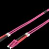 DK-2533-03-4 FO patch cable, OM4, LC / LC, duplex, violet, 3m
