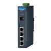 Przemysłowy Switch Gigabitowy - 4 Porty Gigabit, 1 Port Sfp, Do Niskich...