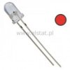 LED 5mm czerwona 1200mcd