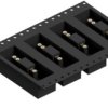 Socket header, 7 pole, pitch 2.54 mm, angled, BL15SMD0437BTR