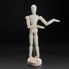 Adafruit Posable Wooden Mannequin - 20cm