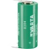 Varta CR2/3AA 3V 1350mAh Lithium Battery Cell PCB Pins