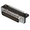 Złącze D-Sub 15-pinowe Męski Kąt Proste Montaż wtykowy raster 2.74mm Złoto na niklu