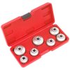 Sealey VS7008 Oil Filter Cap Wrench Set 7pc