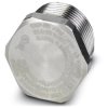 Locking screw, external hexagon, M32, Ø 39.6 mm, 24 mm, brass