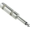 6.35mm Mono Jack Metal Plug 2-Pole