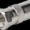 CSGB41952ME Satellite and antenna adapter, F connector > IEC (coax) socket,