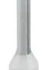 Insulated wire end ferrule, 0.5 mm², 16 mm/10 mm long, DIN 46228-4, white, 3201275