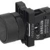 Przycisk sterowniczy czarny 1xNO 10 A IP54 AS22-EA21