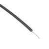 Black UL1015 22AWG 17/0.16mm Tinned Copper Stranded Wire (price per metre)