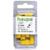 Nasuwka izolowana 4,0-6/0,8x6,3 PVC żółta 100szt. 260396/10 HAUPA