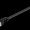 95572 Cat.6 S/FTP PiMF patch cable, CCA, black, 1,5 m