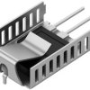 Clip-on heatsink, (L x W x H) 31 x 23 x 9 mm, 19.9 K/W, solderable surface, 10151948