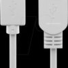 96197 USB 2.0 Hi-Speed extension cable 0.6 m white