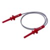 4mm Long-Reach Sheathed Banana Plug Test Lead - 100cm (Red)