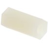 Kołek dystansowy gwint M3 x M3 długość 12.7mm Nylon 66 Żeński/żeński Sześciokątny RS PRO