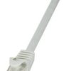 kabel LAN LogiLink CP2032U, 1 szt., RJ45, CAT 6, U/UTP, 1.00 m, szary